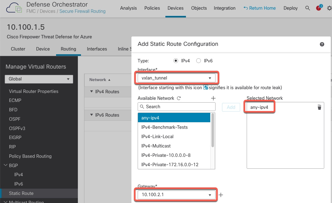Cisco Cdo Interface Deploying CDO-Managed FTDv Cluster in Azure - Security CCIE Blog